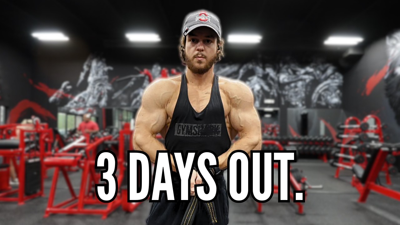 What bodybuilding training looks like in peak week