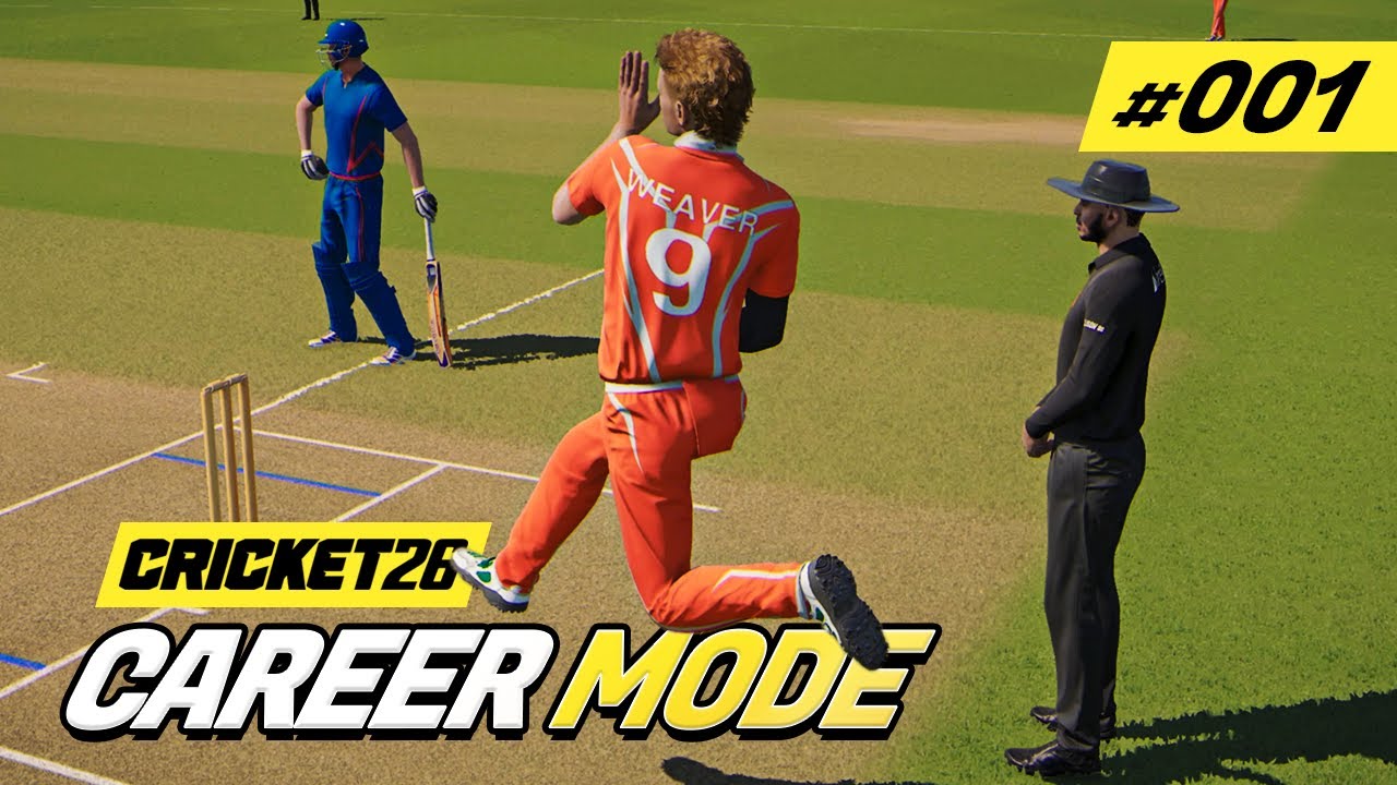 CRICKET 26 | CAREER MODE #1 | CLUB CRICKET DEBUT!
