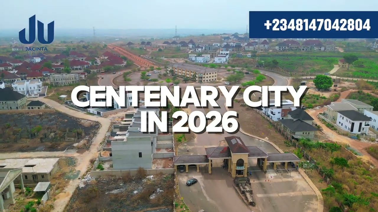 Drone View: Centenary City Enugu 2026| Lands For Sale in Enugu 