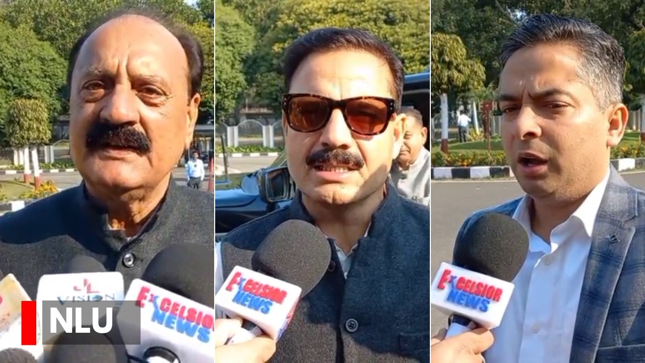 BJP MLAs say Law Univ Should Be Established in Jammu too