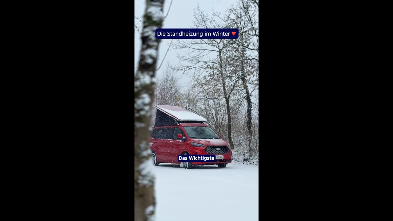 Gamechanger beim Wintercamping: Die Standheizung. ❤️
