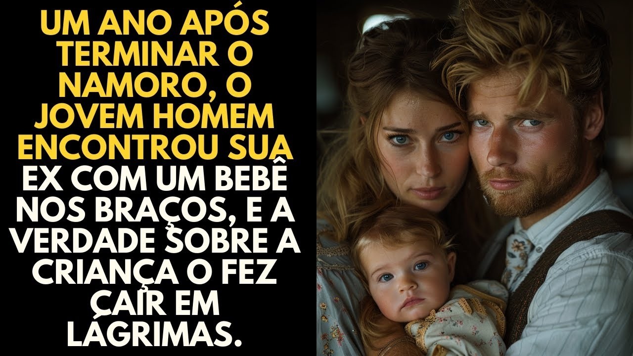 Um ano após terminar o namoro, o jovem homem encontrou sua ex com um bebê nos braços, e a verda