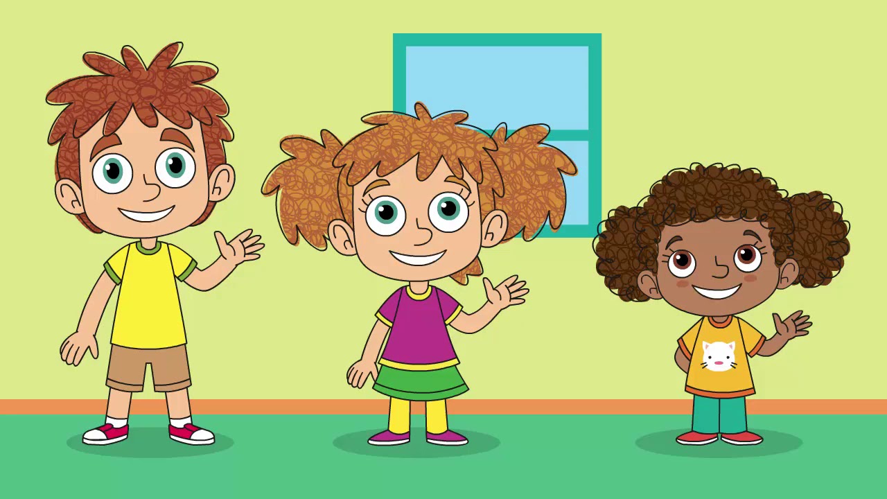 Doodle Town Level 1 Unit 1 Song 'Look, Look, Look'