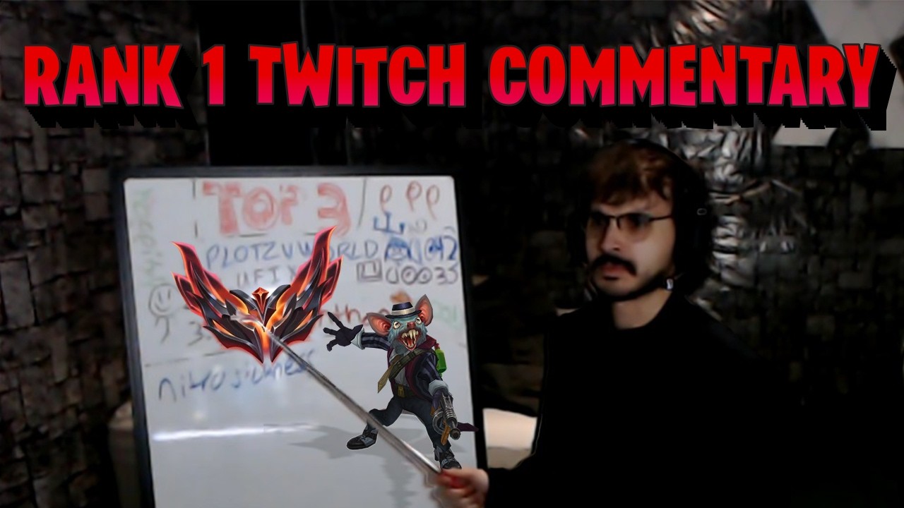 RANK 1 TWITCH COMMENTARY SEASON 16 GAMEPLAY!
