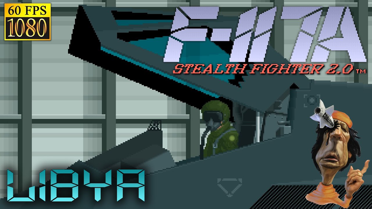 F-117A Nighthawk Stealth Fighter 2.0. Libyan campaign [HD 1080p 60fps]
