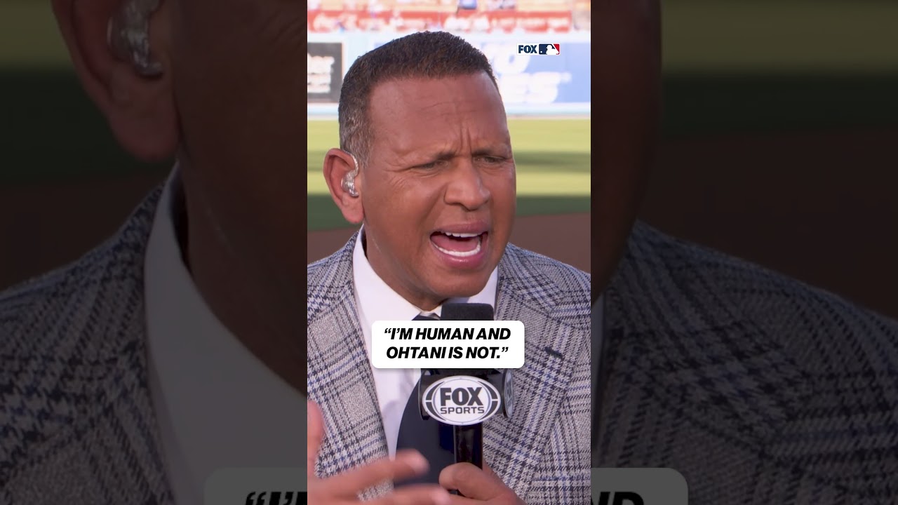 A-Rod says Shohei Ohtani is NOT human 👽 