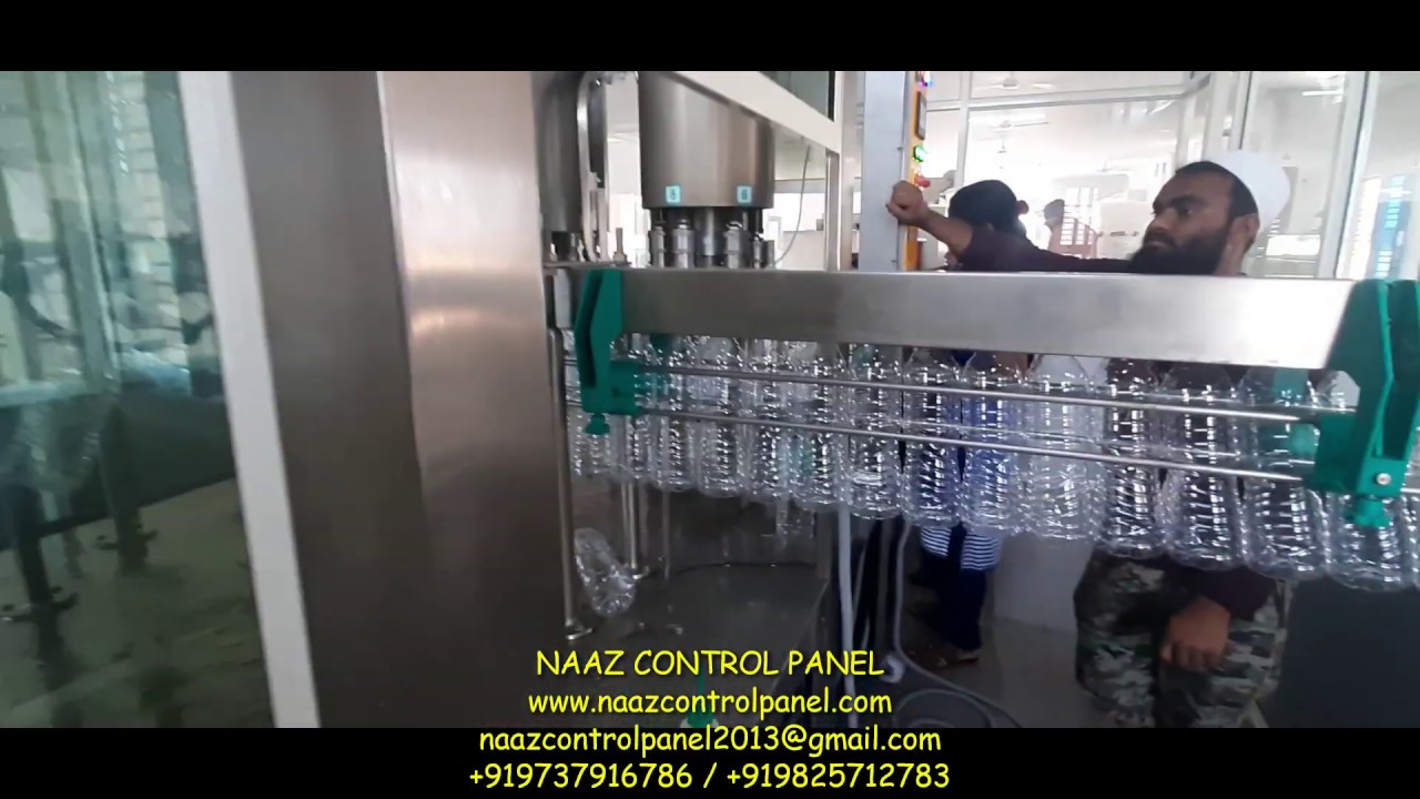 Fully Automatic Water Filling Machine - With Fully Automatic Shrink Wrapping Machine -
