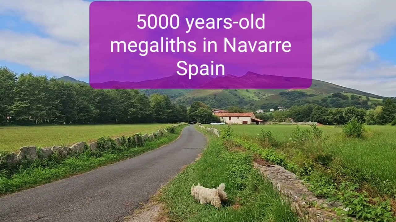 5 000 years-old Megaliths in Navarre Spain - Tumulus, cromlechs, menhirs and dolmens in Zentinela