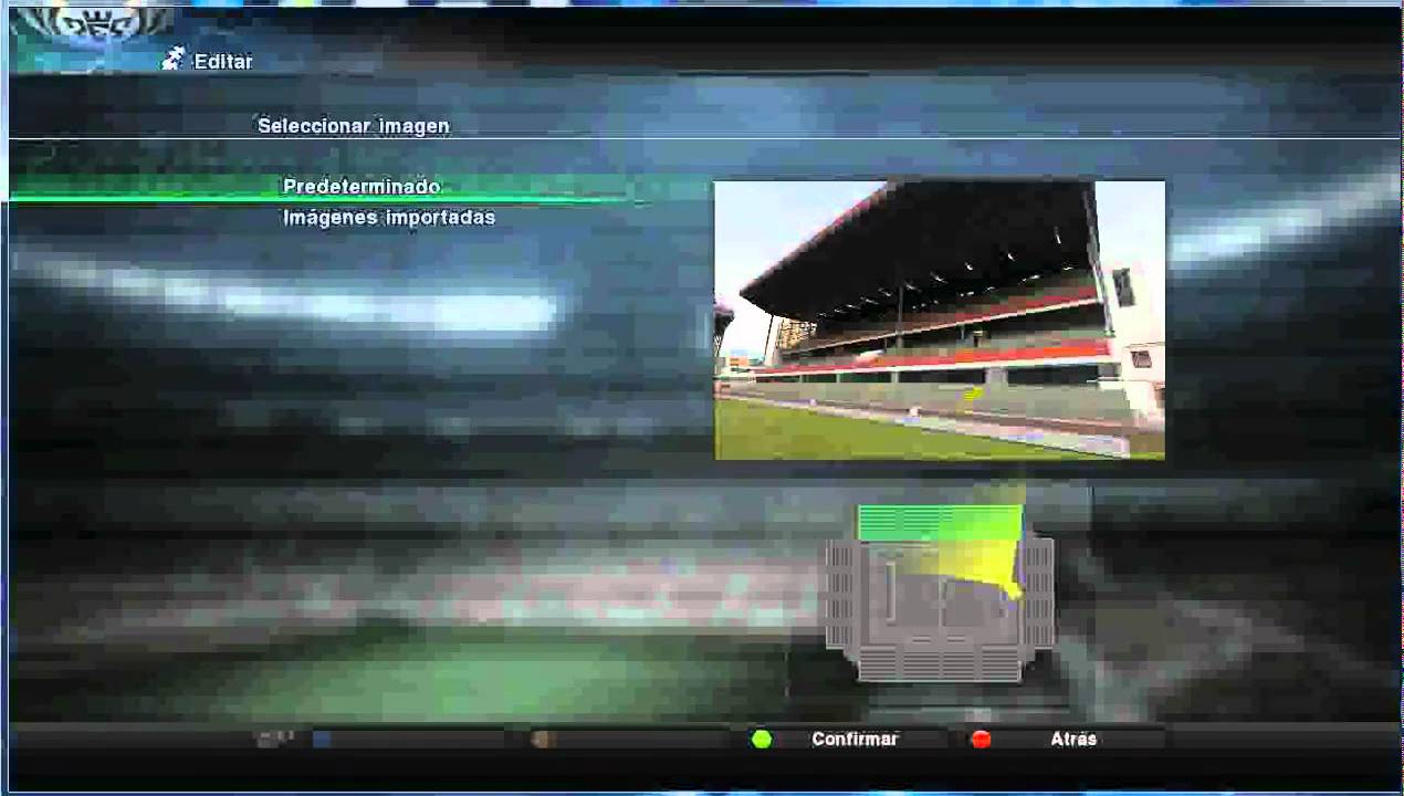 PES 2011 - EDITOR DE ESTADIOS (STADIUM EDITOR) O MODIFICAR ESTADIO EXISTENTE MINI TUTORIAL