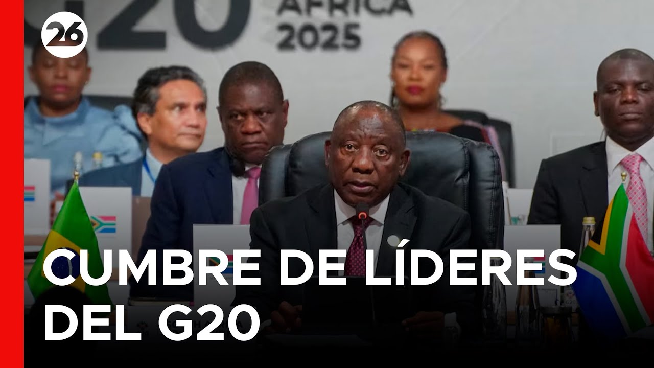 🇿🇦 SUD&Aacute;FRICA | Cumbre de lideres del G20 en Johannesburgo