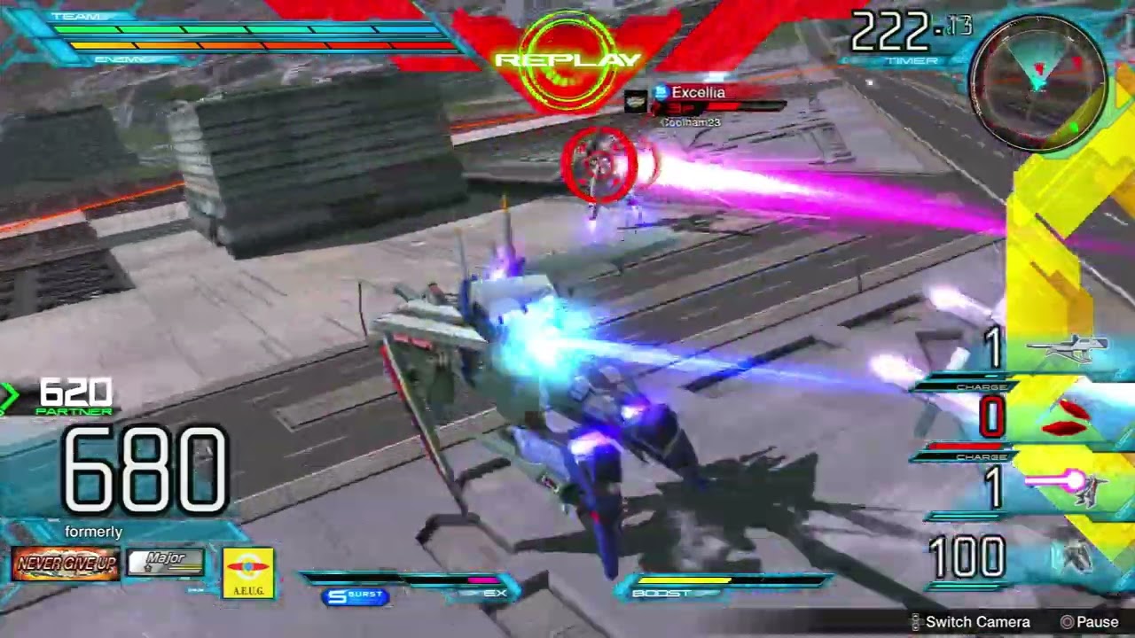 2022 Gundam EXVS MBON - In which Xi vibechecks the opponent at round start