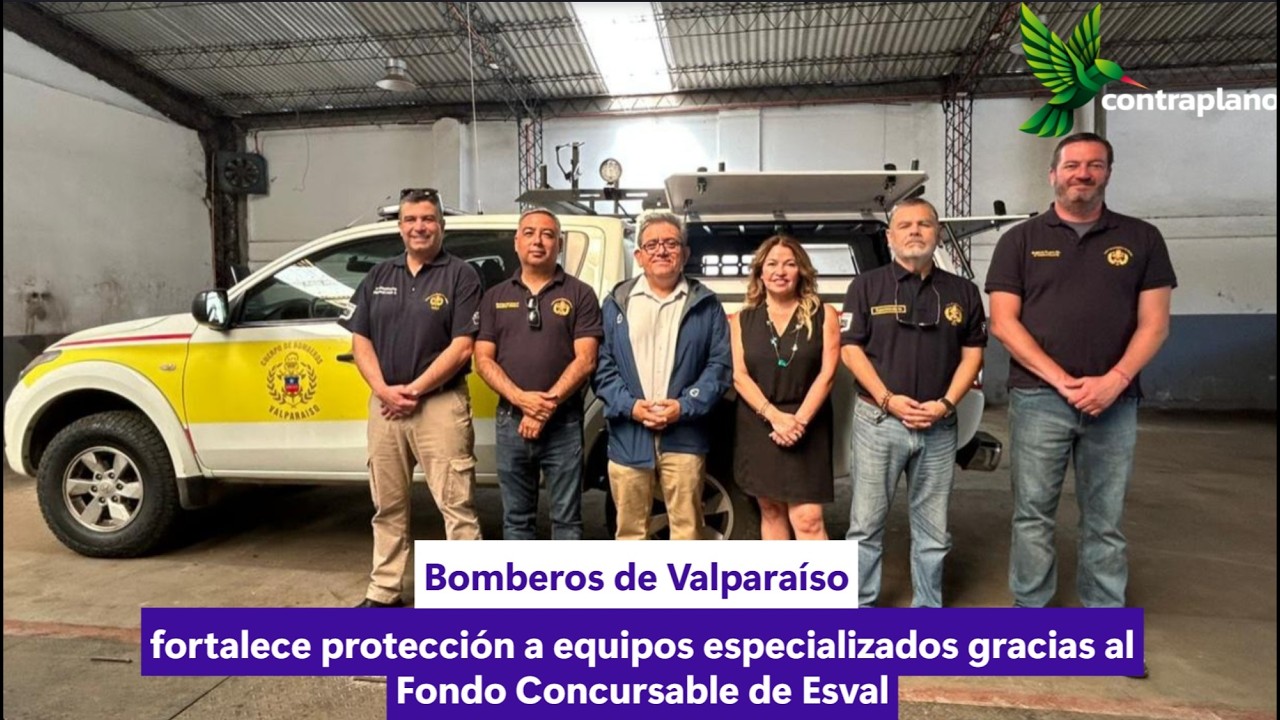 Bomberos de Valparaíso fortalece protección a equipos especializados