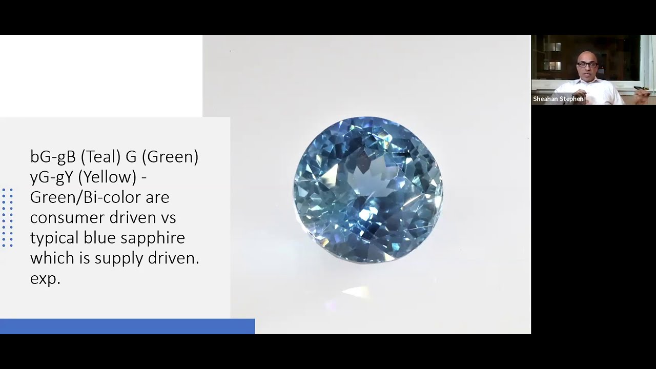 116th Gemstone Gathering | Traditional vs. Non Traditional Color Terms Applied to Sapphires