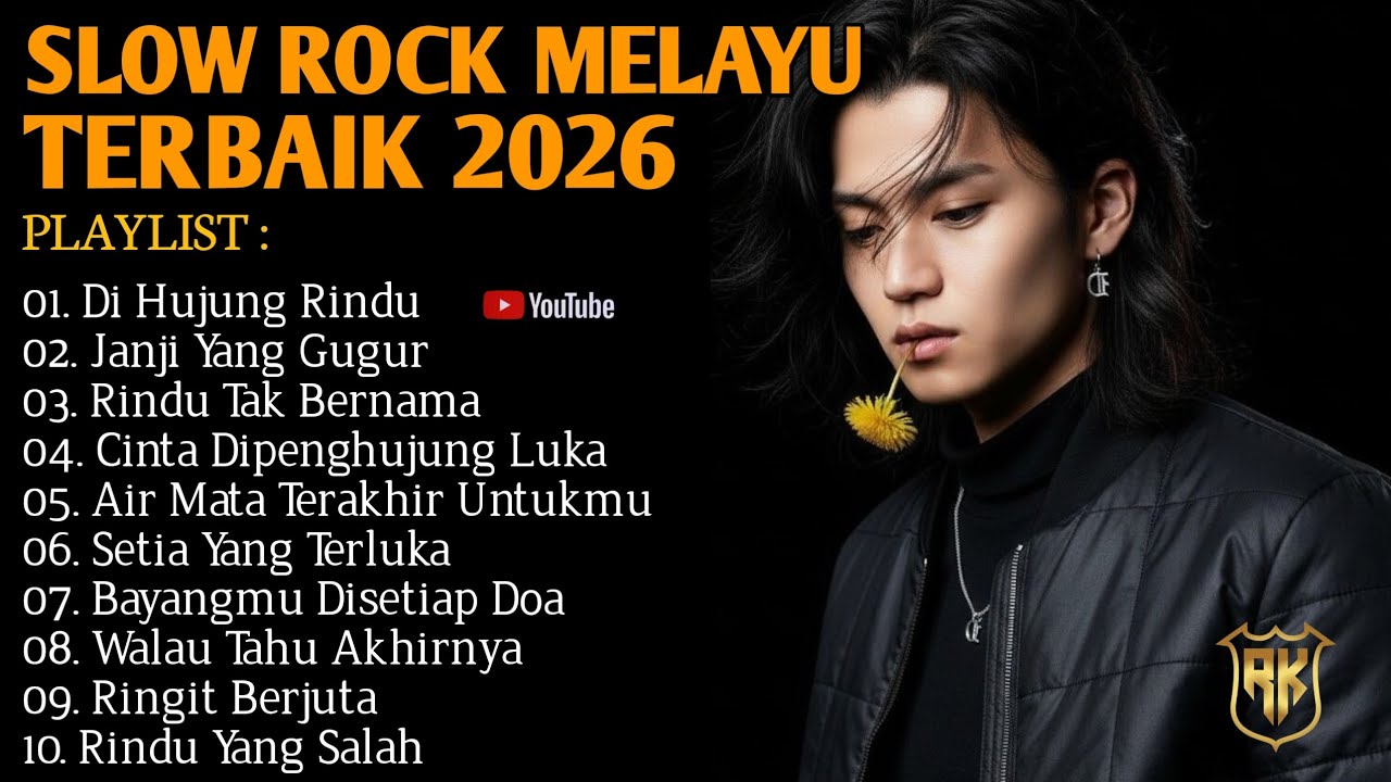 TERBARU‼️ ALBUM LAGU SLOW ROCK MELAYU TERBAIK 2026 - DI HUJUNG RINDU ❤‍🔥