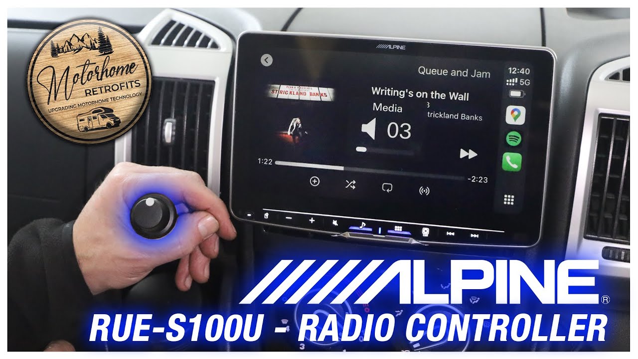 Ознакомьтесь с поворотным контроллером Alpine RUE-S100U для радиостанций Alpine! (Модернизация дл...
