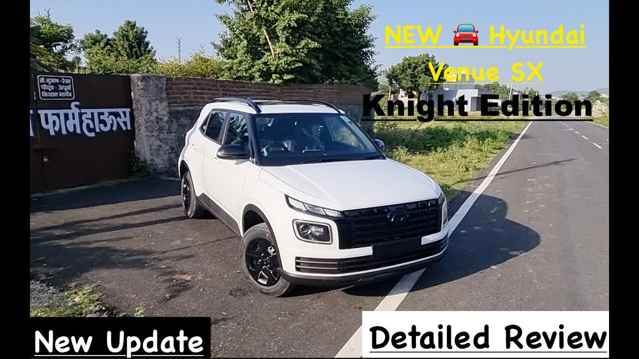 2023 NEW Hyundai Venue 🚘 SX Knight Edition Review | @VikasAutoTalks #new #hyundai #venue