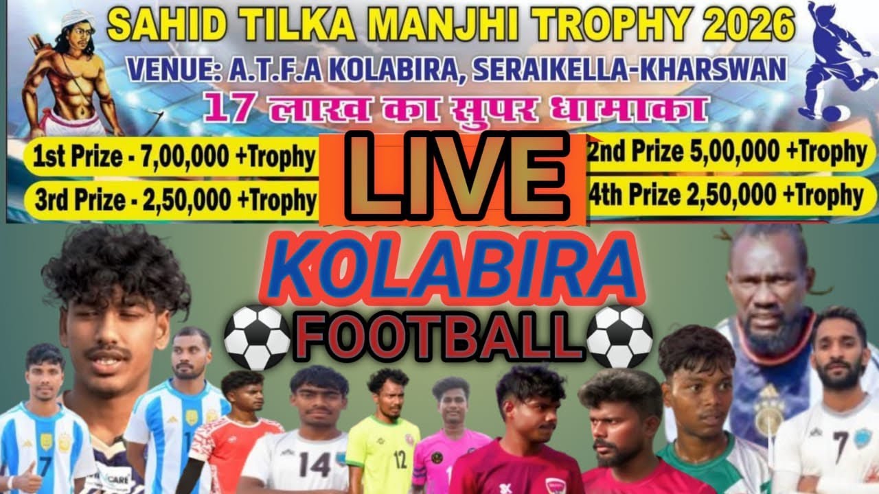 Live KOLABIRA DC Chandil vs Sambalpur Ac black