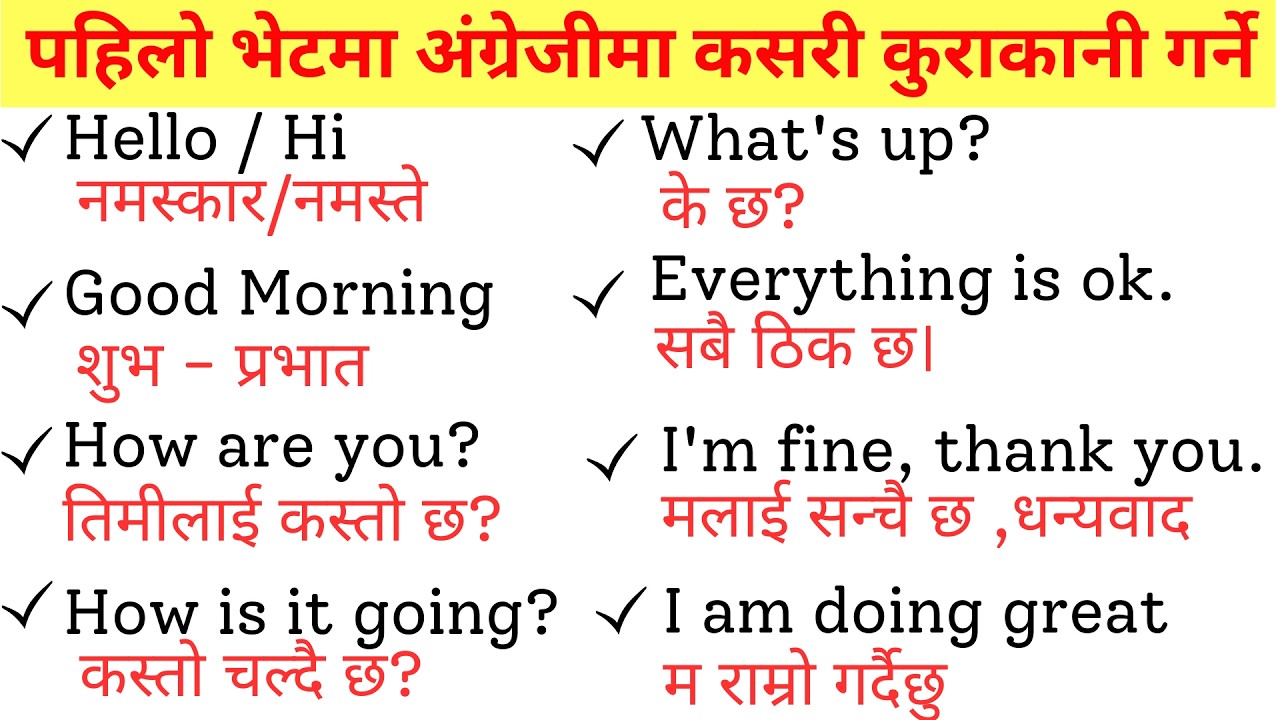 पहिलो भेटमा अंग्रेजीमा कसरी कुराकानी गर्ने | 50 Starter Questions to Begin Speaking English