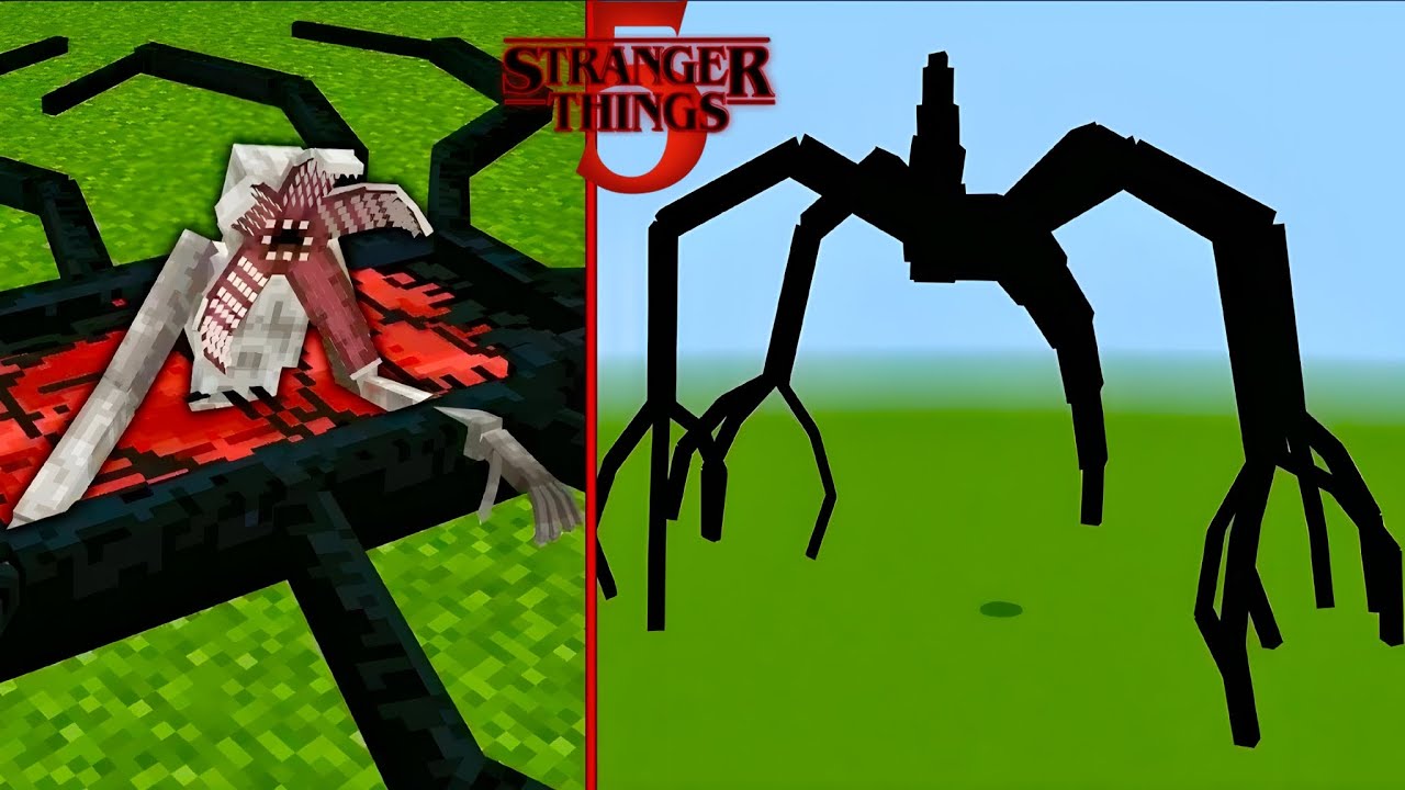 Stranger things 5 Addon in Minecraft PE | include vecna ☠️ | Nouman is live 