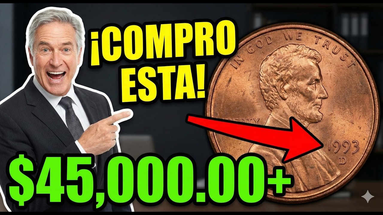 ¡Cuidado! No Gastes Este Centavo de 1993 D - ¡Podría Valer Más Que Tu Auto! 🚗💰