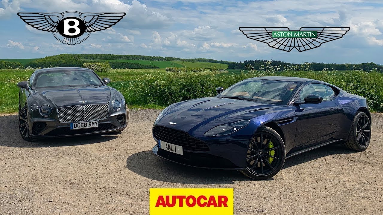Тест-драйв Bentley Continental GT и Aston Martin DB11 AMR с субтитрами - AUTOCAR JAPAN