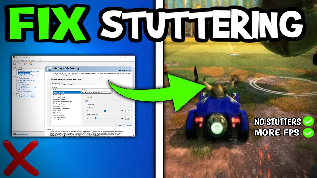How To Fix Rocket League Fps Drops & Stutters (EASY)