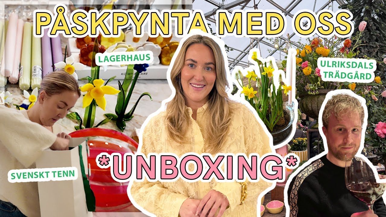 PÅSKPYNTA MED OSS! Går all in! 🐣
