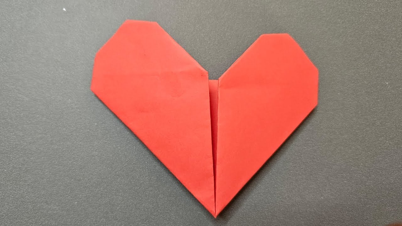 How To Make Origami Paper Heart l Easy Paper Heart l DIY l Paper Craft Ideas