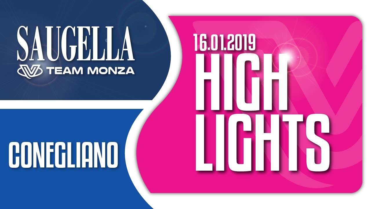 Highlights Saugella Monza vs Imoco Volley Conegliano andata QF Coppa Italia