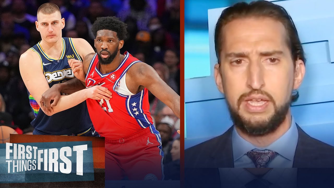 Embiid's Sixers lose to Jokić's Nuggets at home, talks Harden — Nick | NBA | FIRST THINGS FIRST