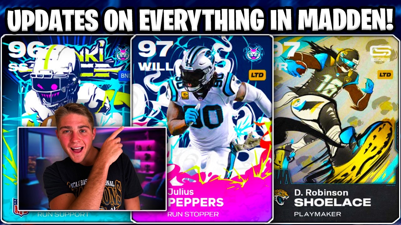 UPDATES ON EVERYTHING IN MADDEN! NEW COMBINE LEAKS! LTD JULIUS PEPPERS + MORE!