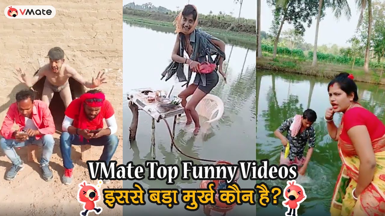 इससे बड़ा मुर्ख कौन है?| VMate Latest Comedy | Trending Funny Videos