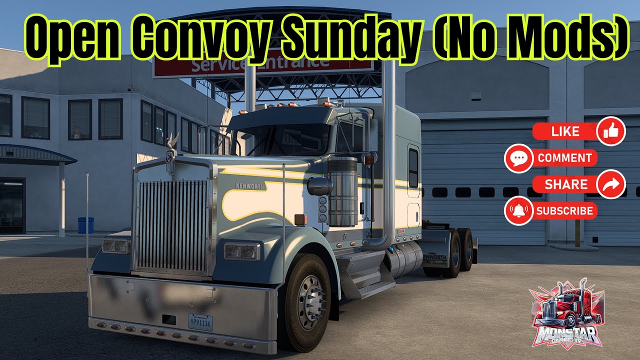 American Truck Simulator - Sunday Convoy Open No Mods