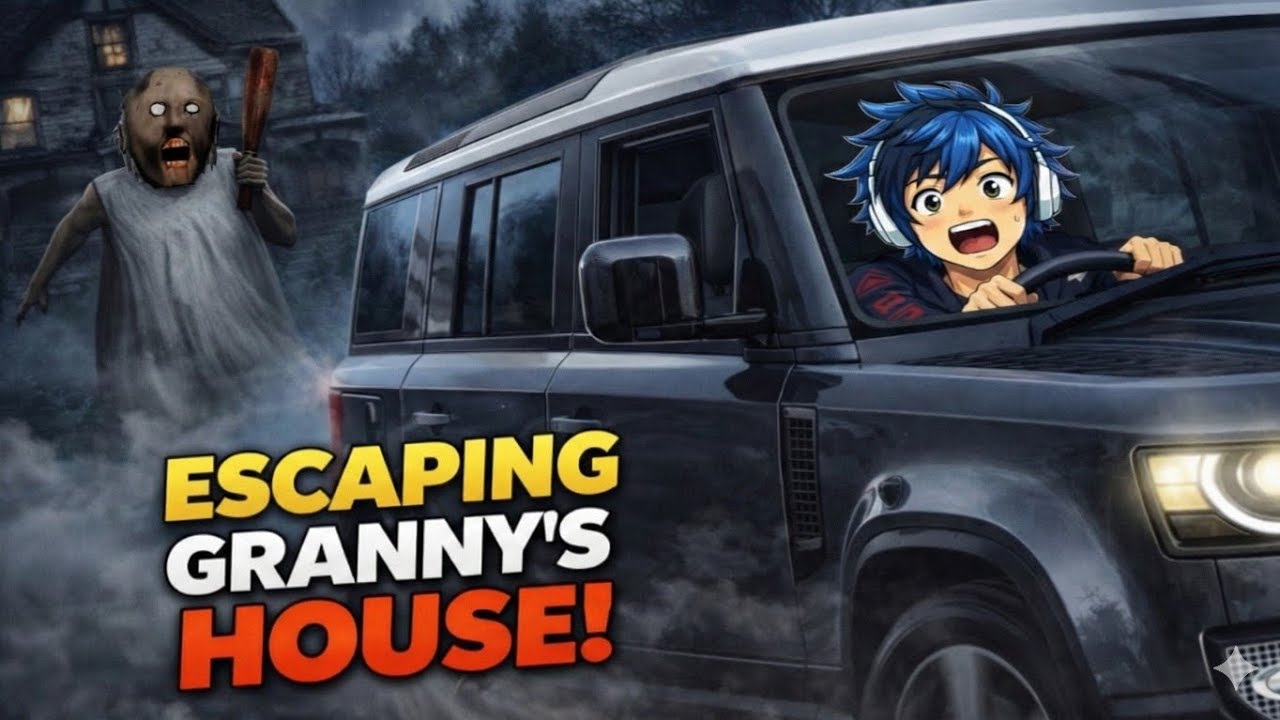 GRANNY CAUGHT ME IN HER HAUNTED HOUSE.... CAN I ESCAPE ?