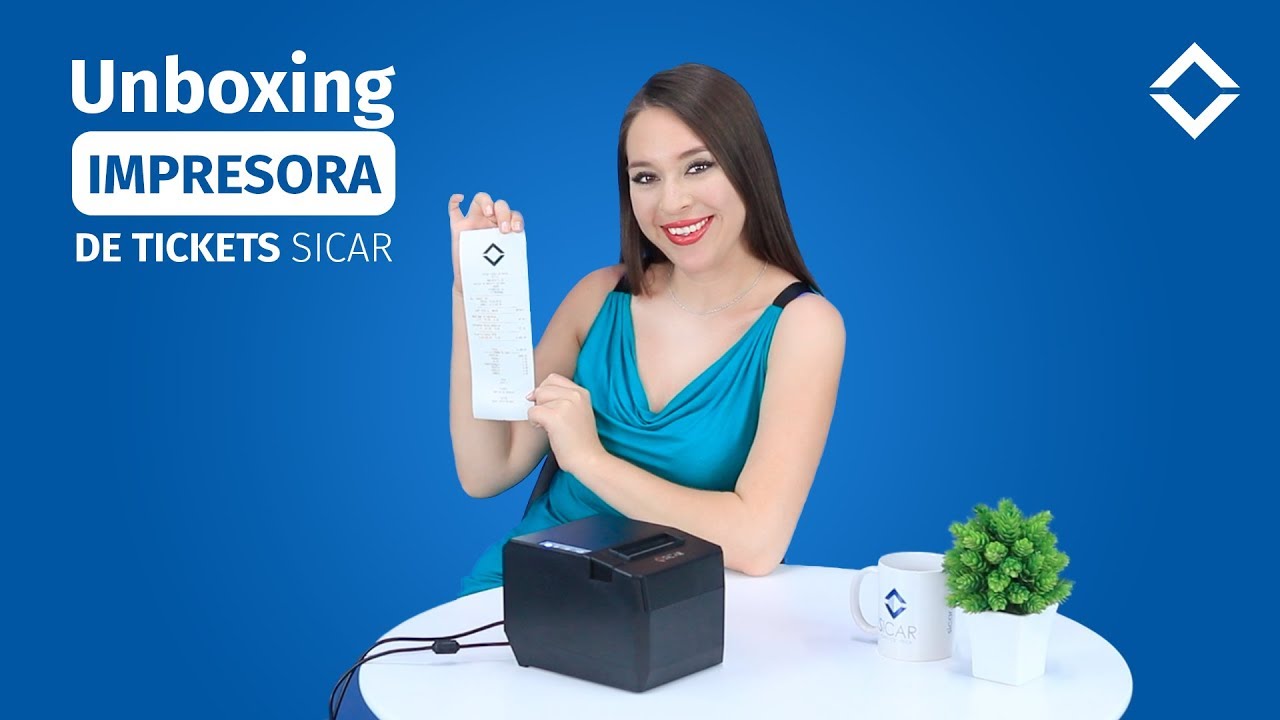 UnBoxing: Impresora de Tickets Térmica [ SICAR POS80 ]- SICAR.MX