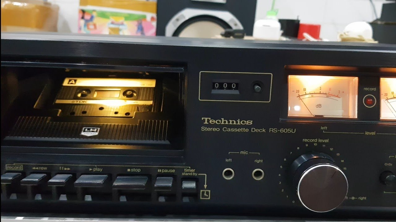 Tape Technics RS-605U(đả bán):VU đẹp,thu phát chuẩn lắm,pre ok.0565866388