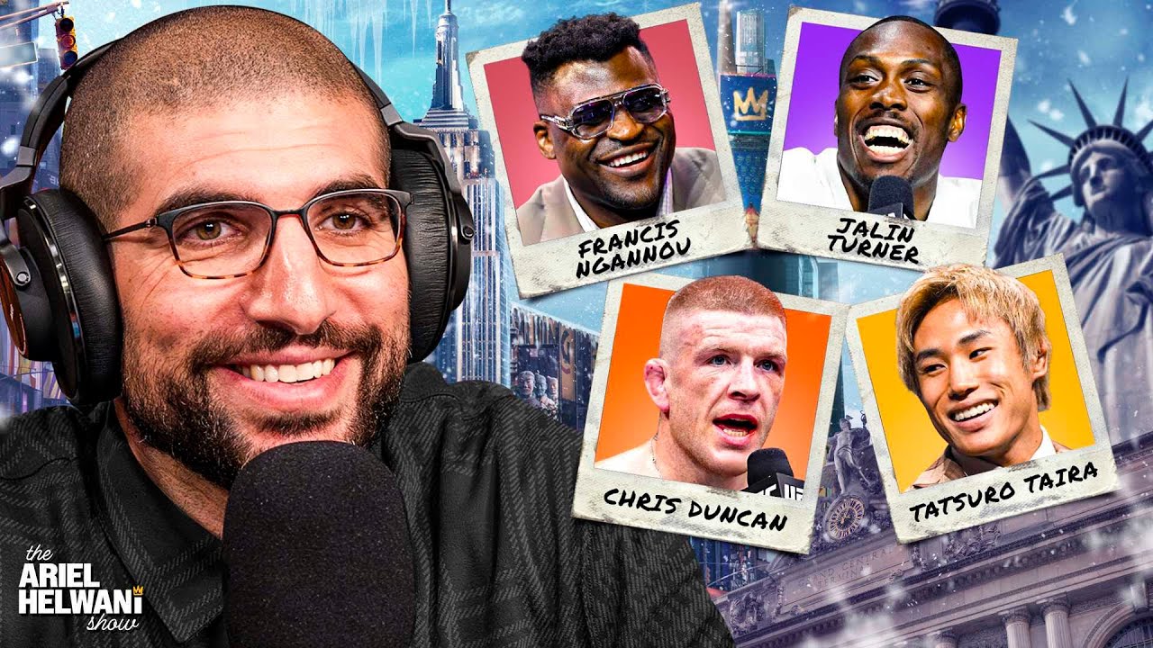 Francis Ngannou, Tatsuro Taira, Jalin Turner, Chris Duncan, On The Nose, More | TAHS | 12/10/25