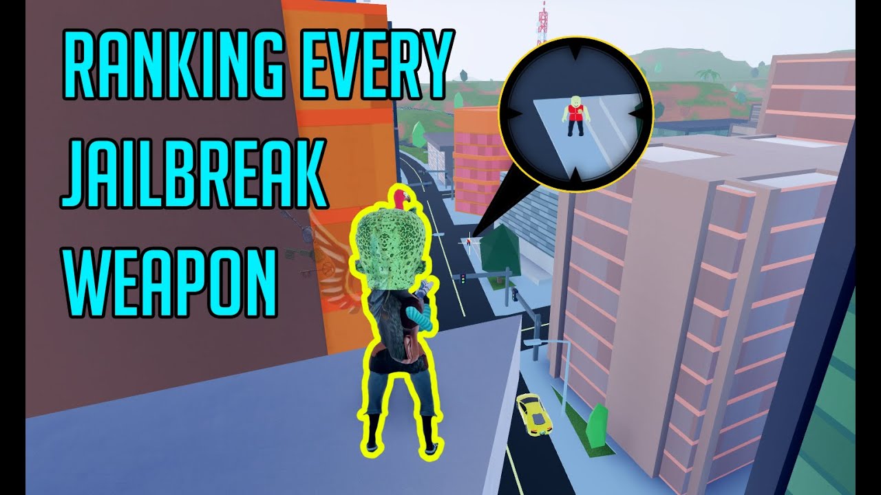 Ranking EVERY JAILBREAK WEAPON! (Roblox)