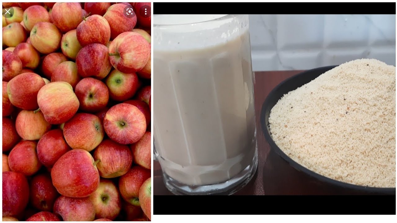 How to Make Apple Malt Recipe in Tamil | Instant Apple Kheer Powder Recipe in Tamil | ஆப்பிள் மால்ட்