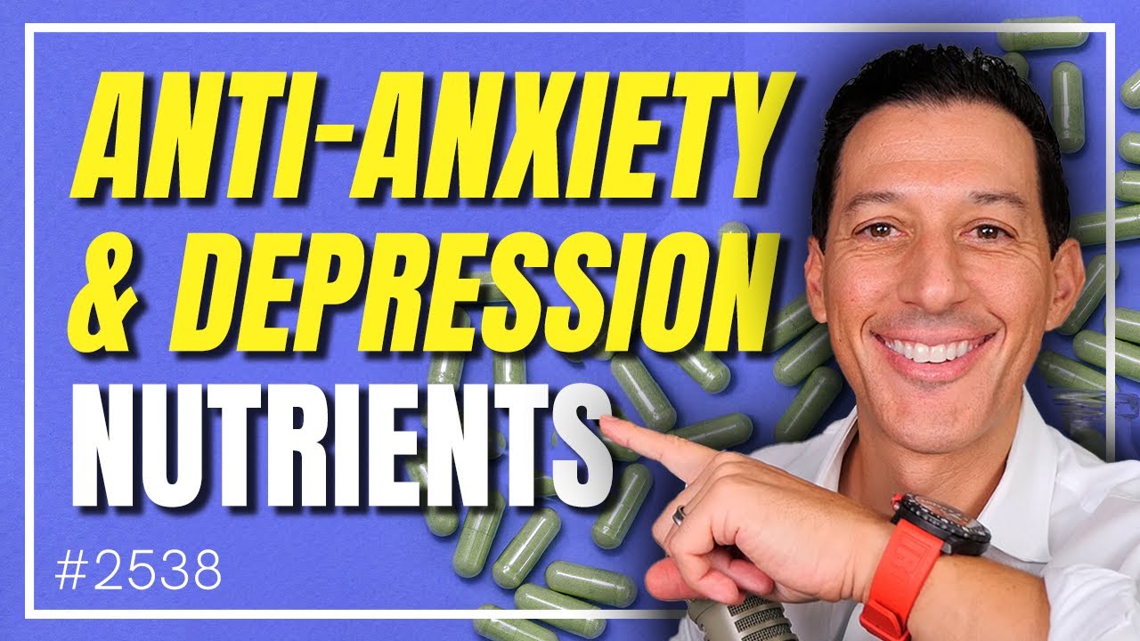 The Anti-Anxiety & Depression Nutrients | Cabral Concept 2538