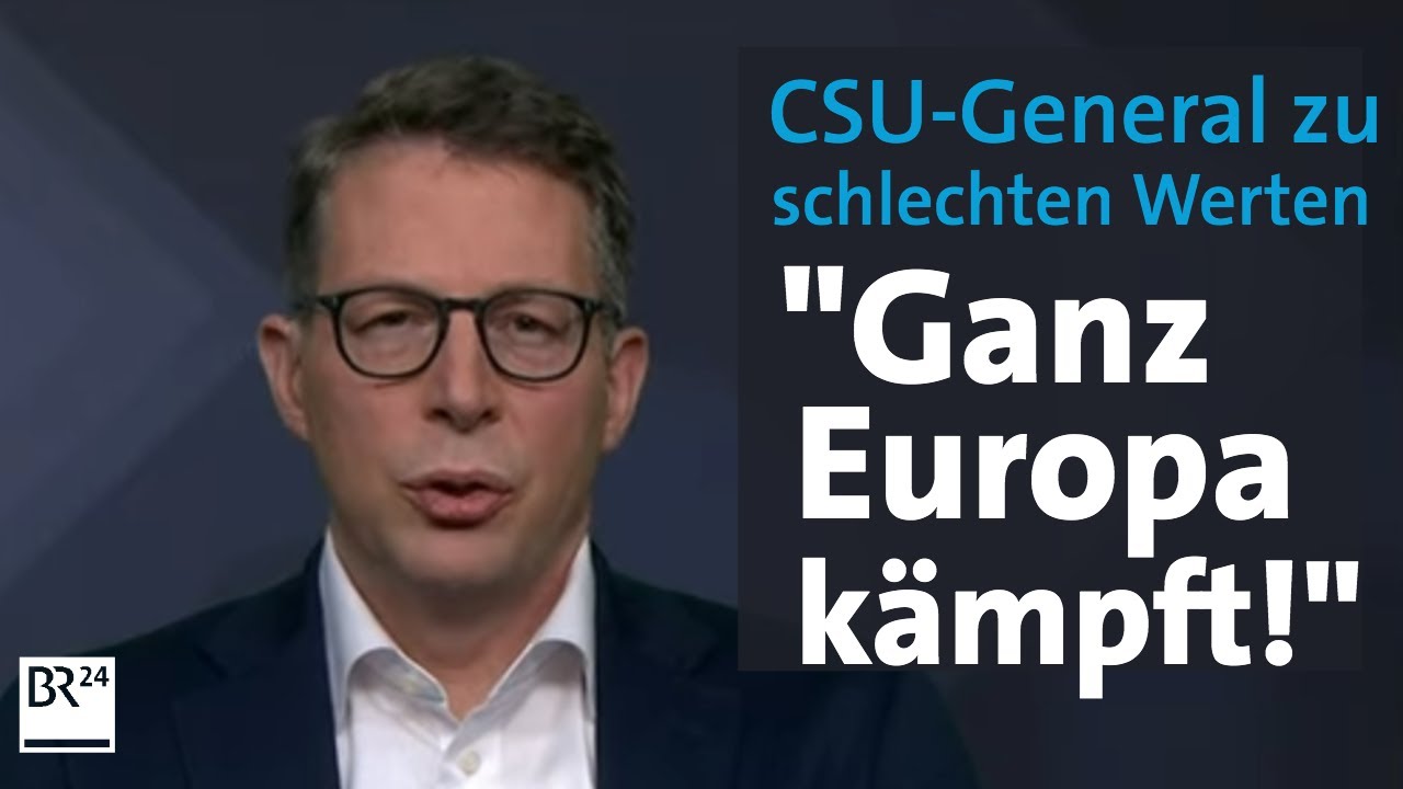 CSU im Tiefstand: Das Interview mit Markus Blume, CSU-Generalsekret&auml;r | Kontrovers | BR24