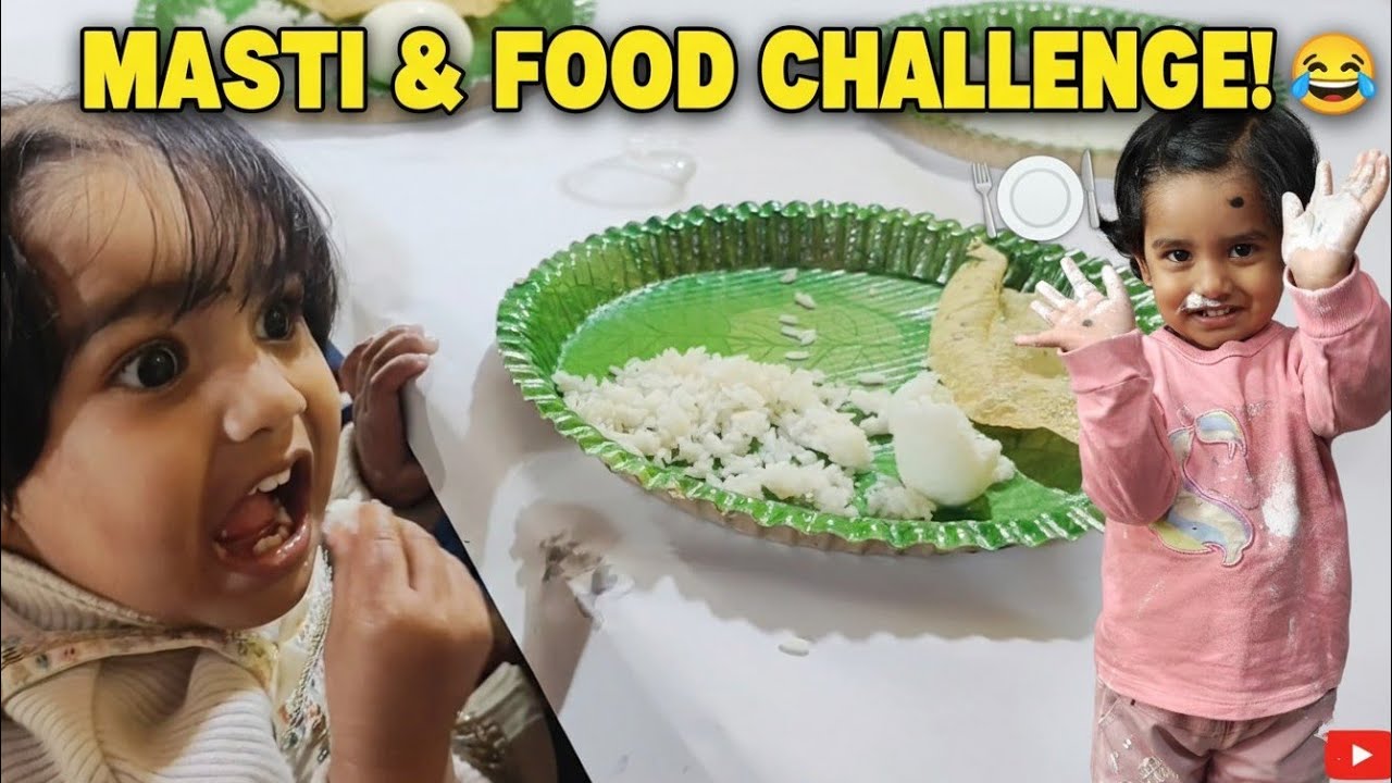 Pranshi का मज़ेदार Food Challenge! 😂 | Masti & Food Challenge
