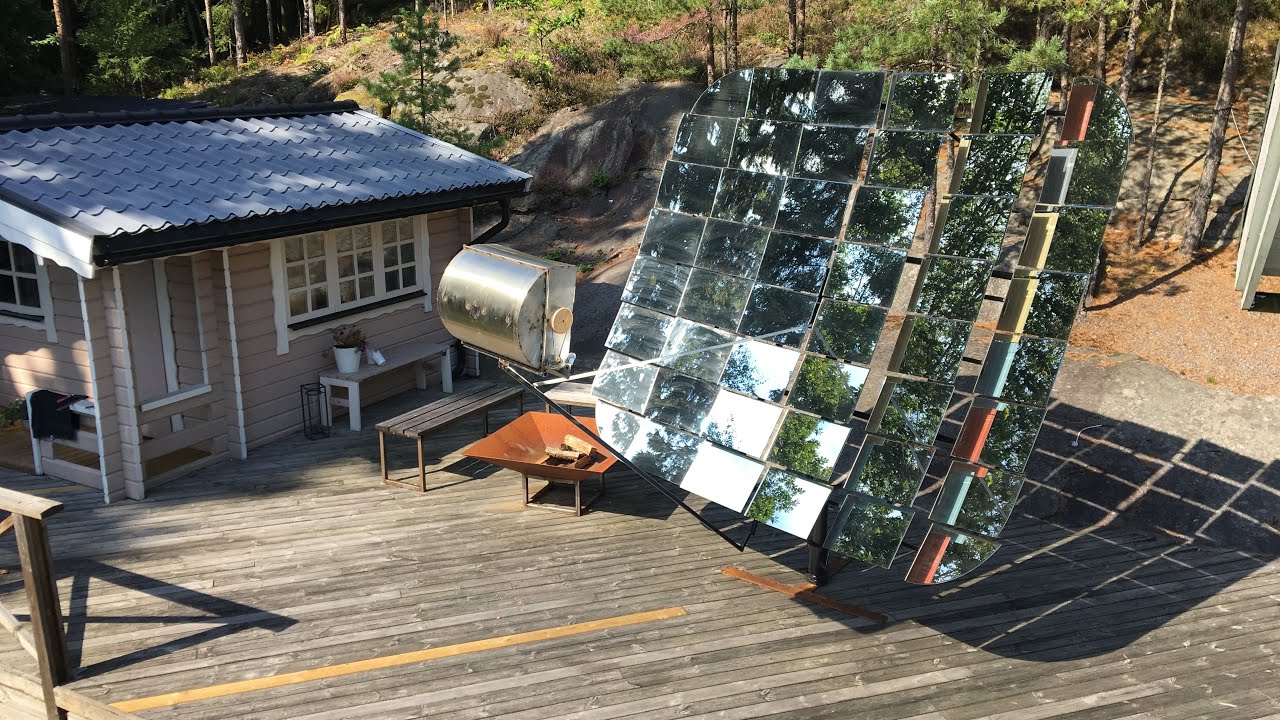 solar power BBQ