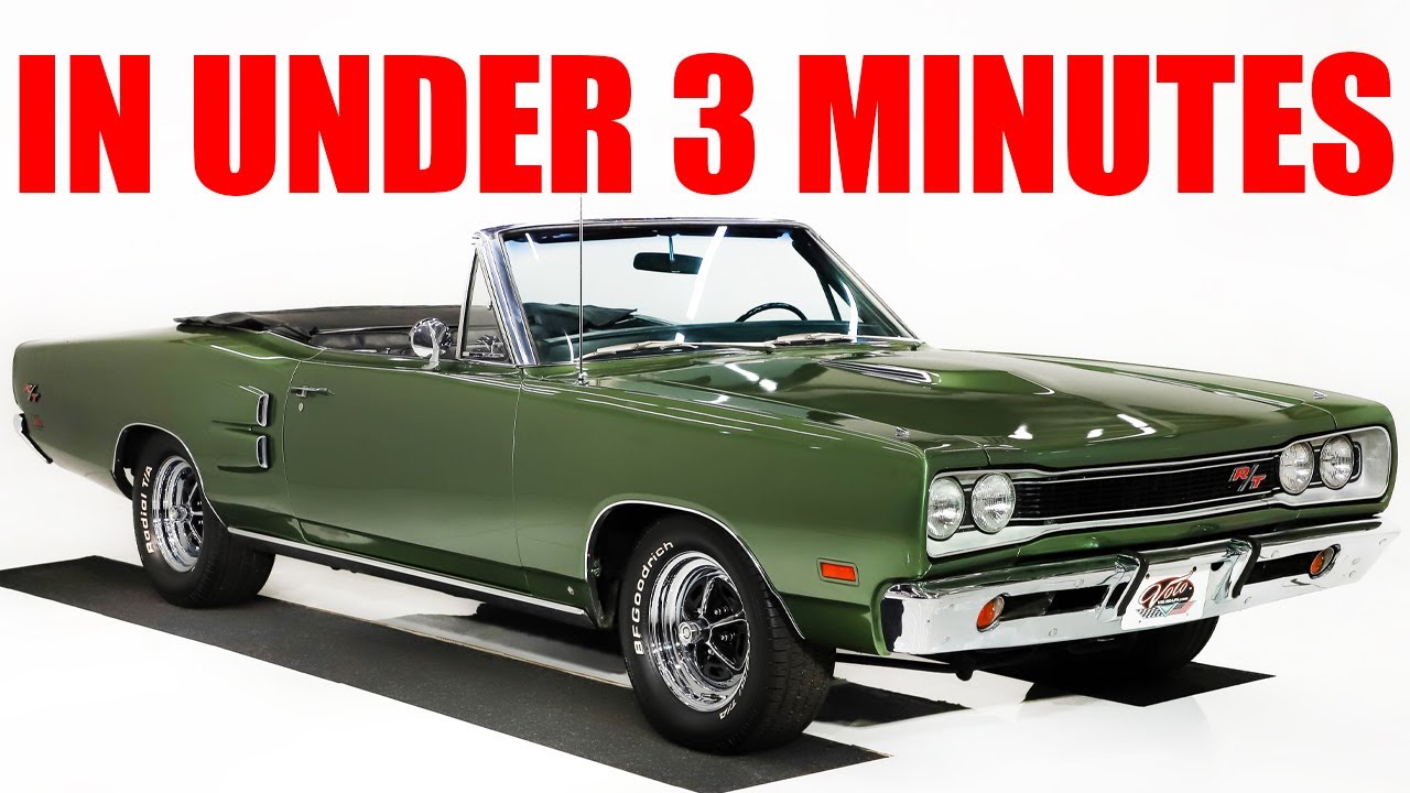 1969 Dodge Coronet R/T For Sale In Under 3 Minutes! (V21628)