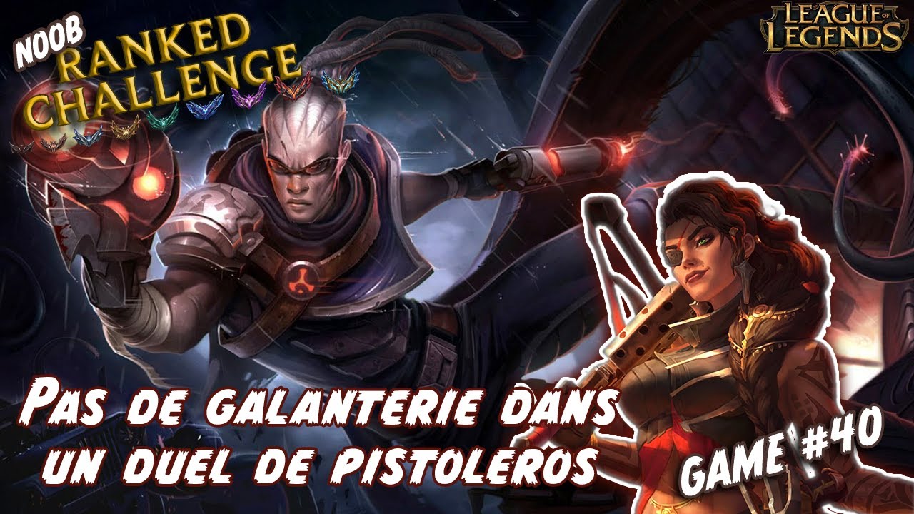 Noob Ranked Challenge 40- Lucian vs Samira