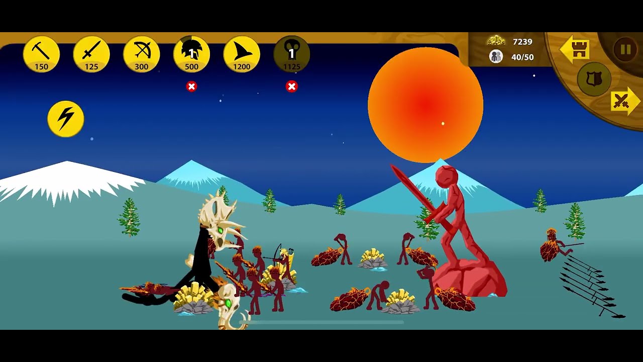 Stick war legacy (cực khó) (giải đấu) nhưng dùng trang phục hoang dã🐆