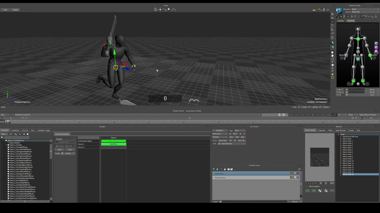🚀Mastering Motion Builder: Exploring Root Control with the JoCoAnim Rig