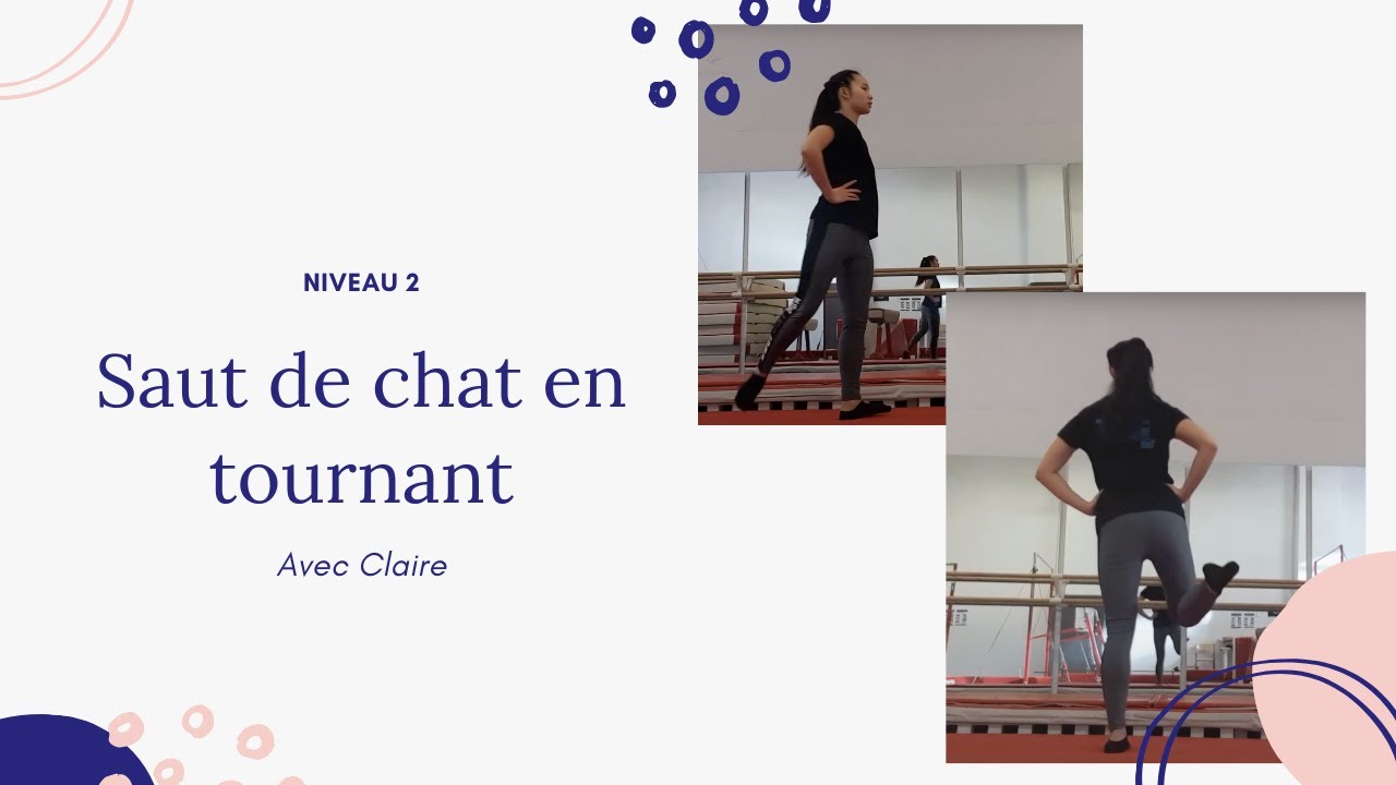 Sèvres Gym - Saut de chat en tournant - Niveau 2