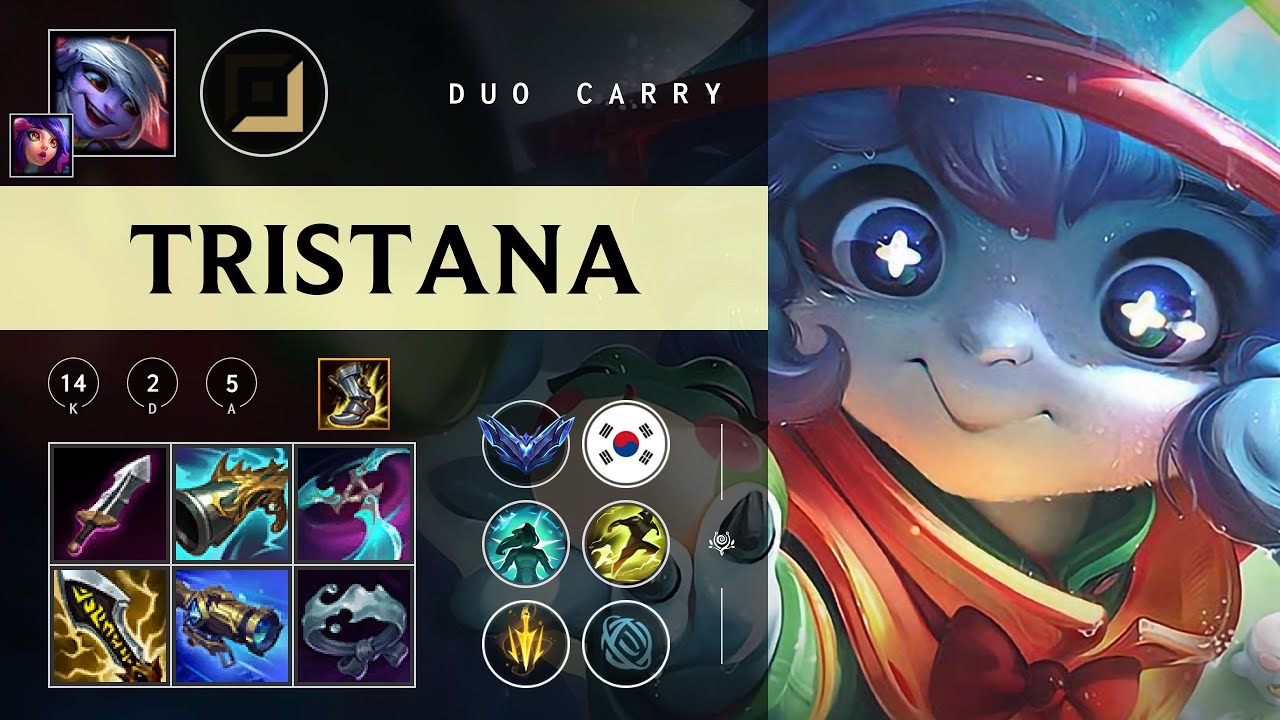Tristana ADC vs Nilah - KR Diamond Patch 26.01