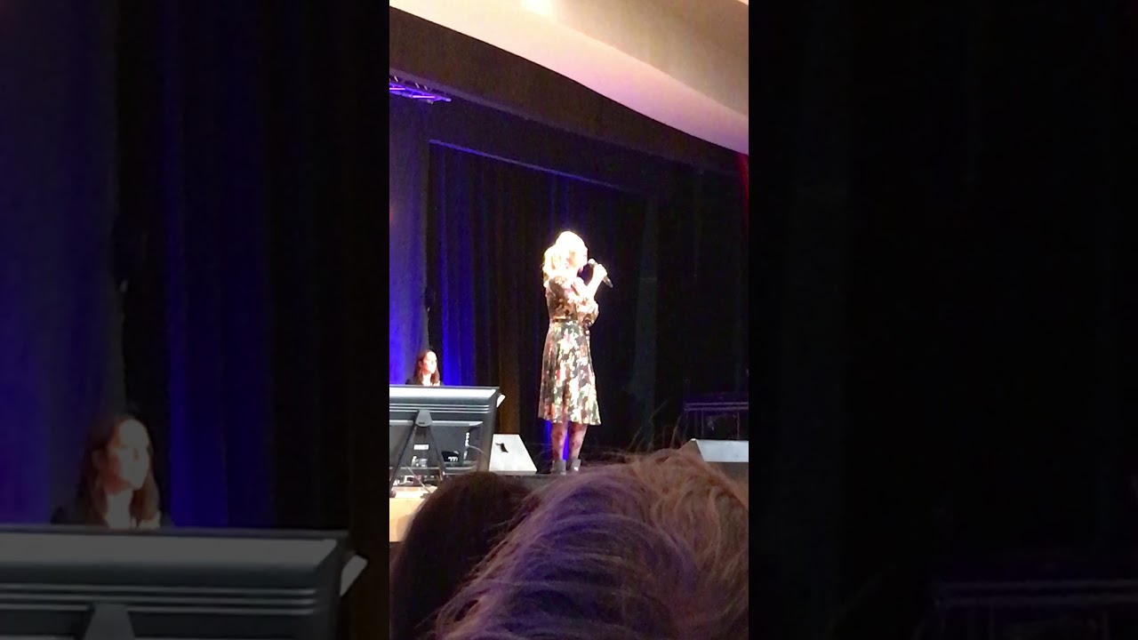 Betsy Wolfe sings 